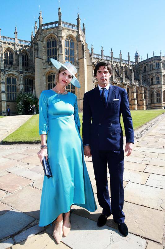 La modelo Delfina Blaquier y el jugador de polo argentino Nacho Figueras.