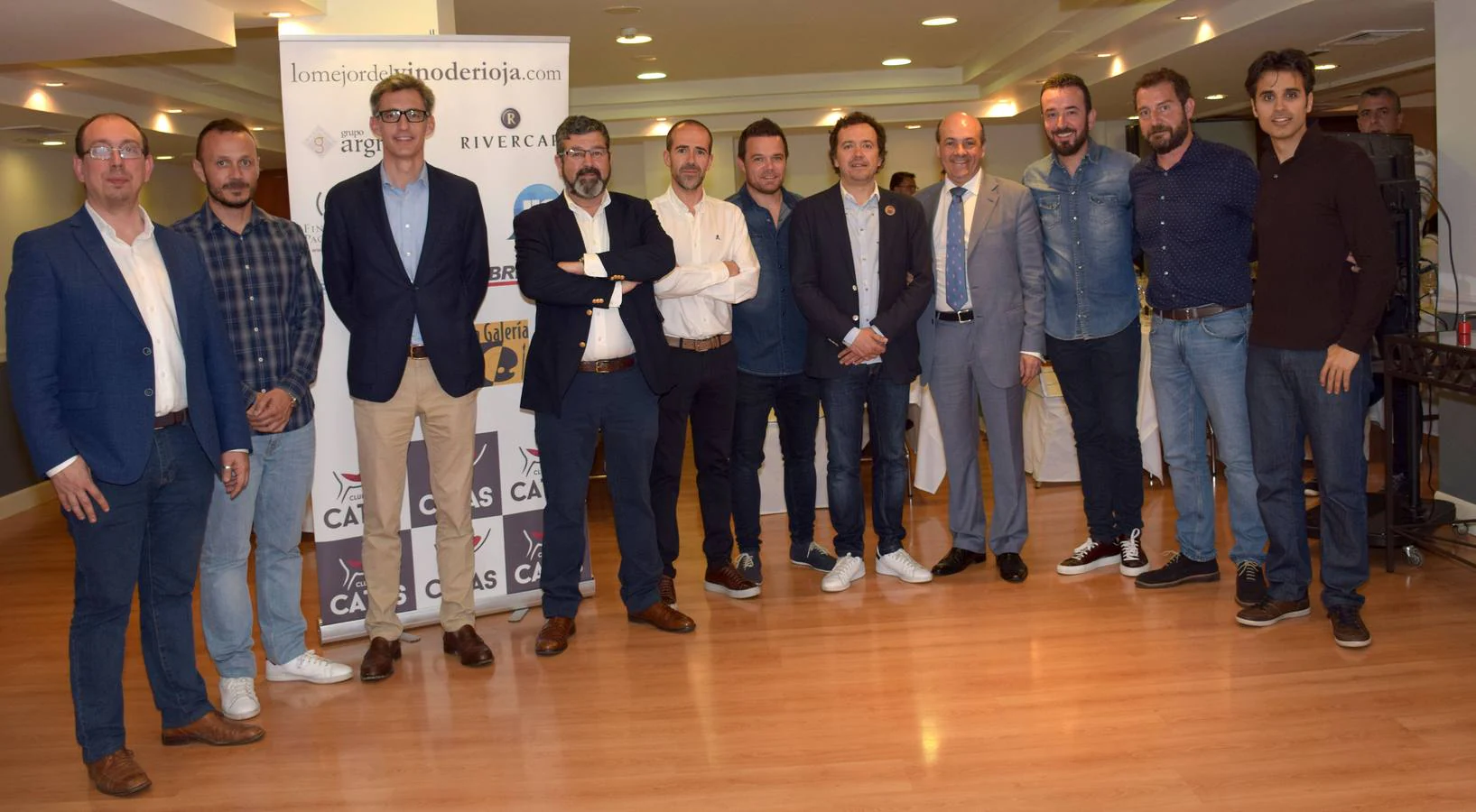 Etienne Cordonnier, bodeguero y Jesús Madrazo, enólogo, presntaron el proyecto Viña Leizaola en el Club de Catas de lomejordelvinoderioja.com