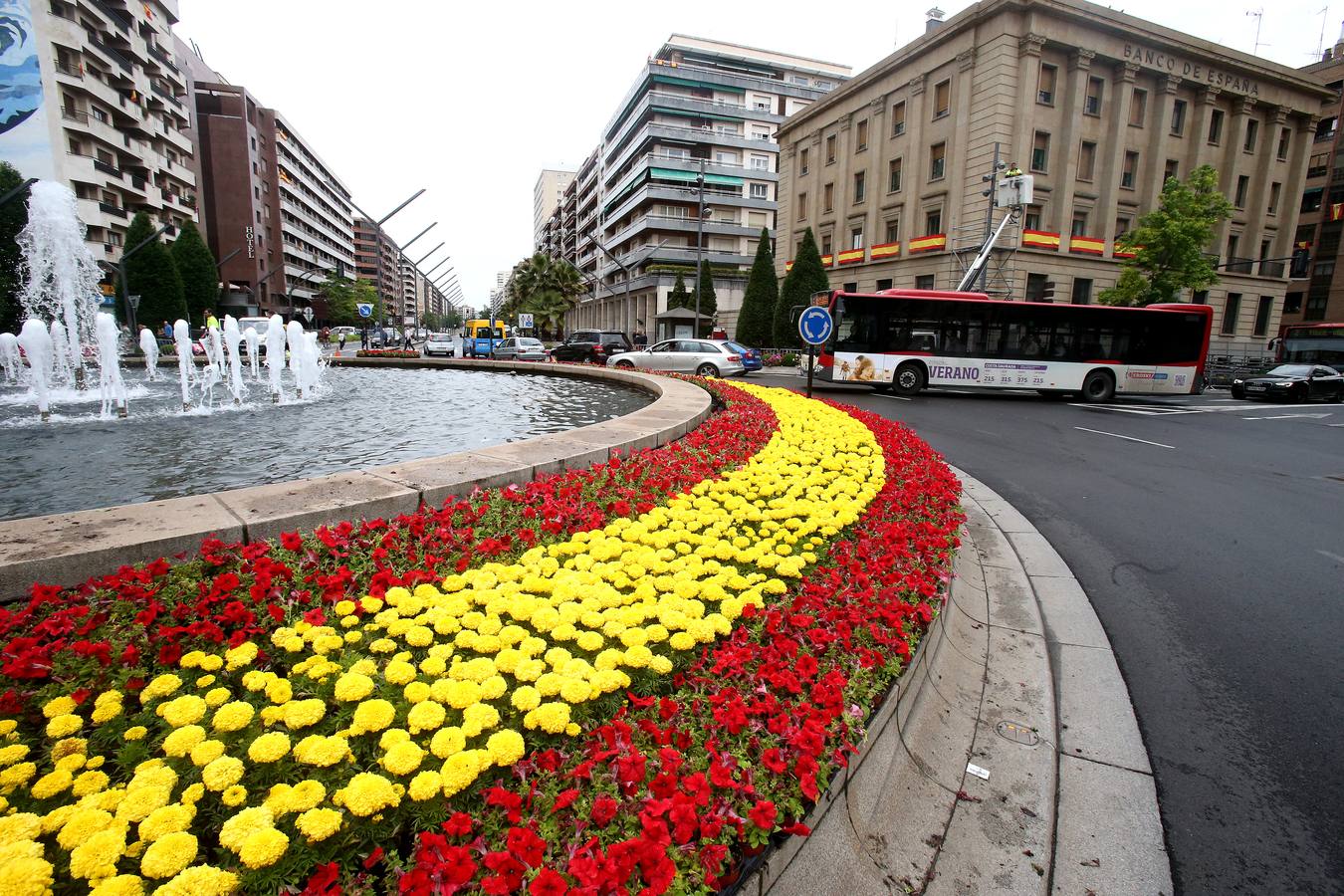 Logroño da los últimos retoques a la ciudad para acoger el Desfile del Día de las Fuerzas Armadas