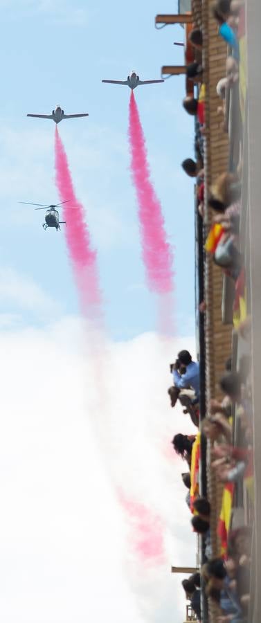 Emocionante Desfile del Día de las Fuerzas Armadas, que concgregó en Logroño a miles de personas.