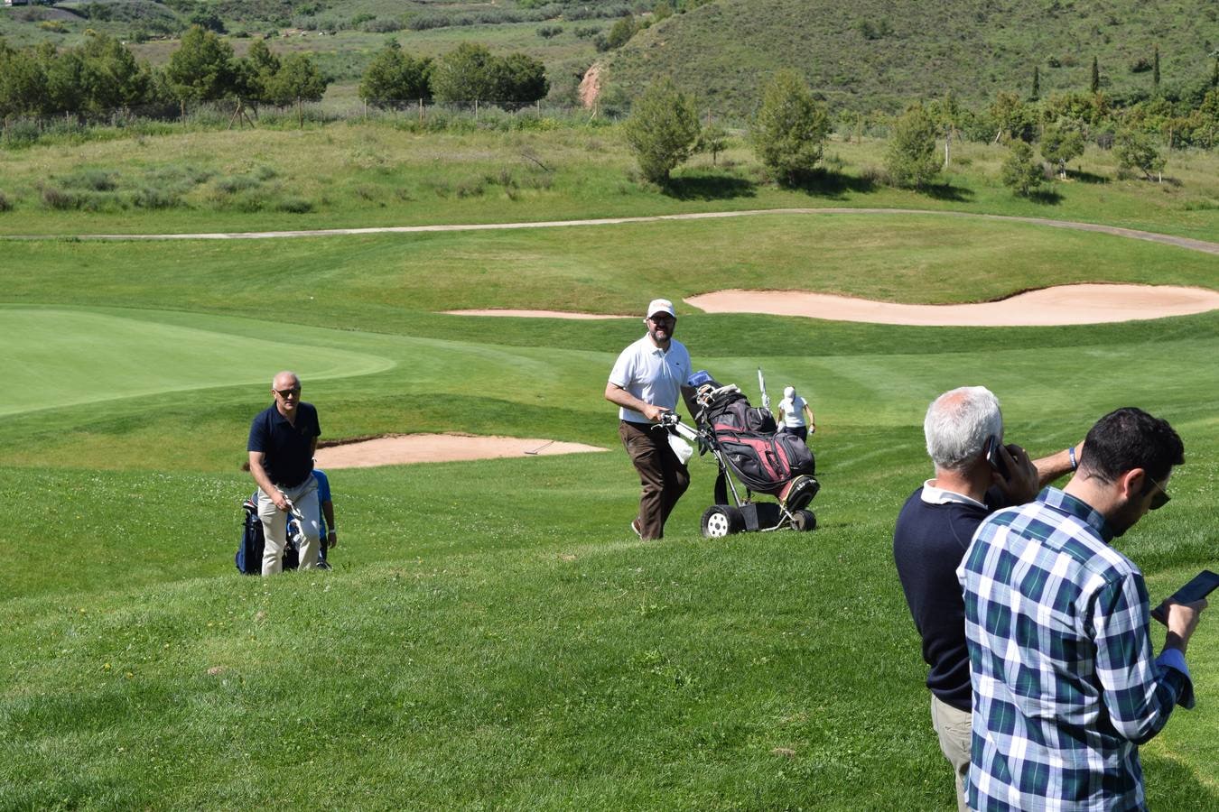 Los participantes disfrutaron de un gran torneo de golf en El Campo de Logroño.