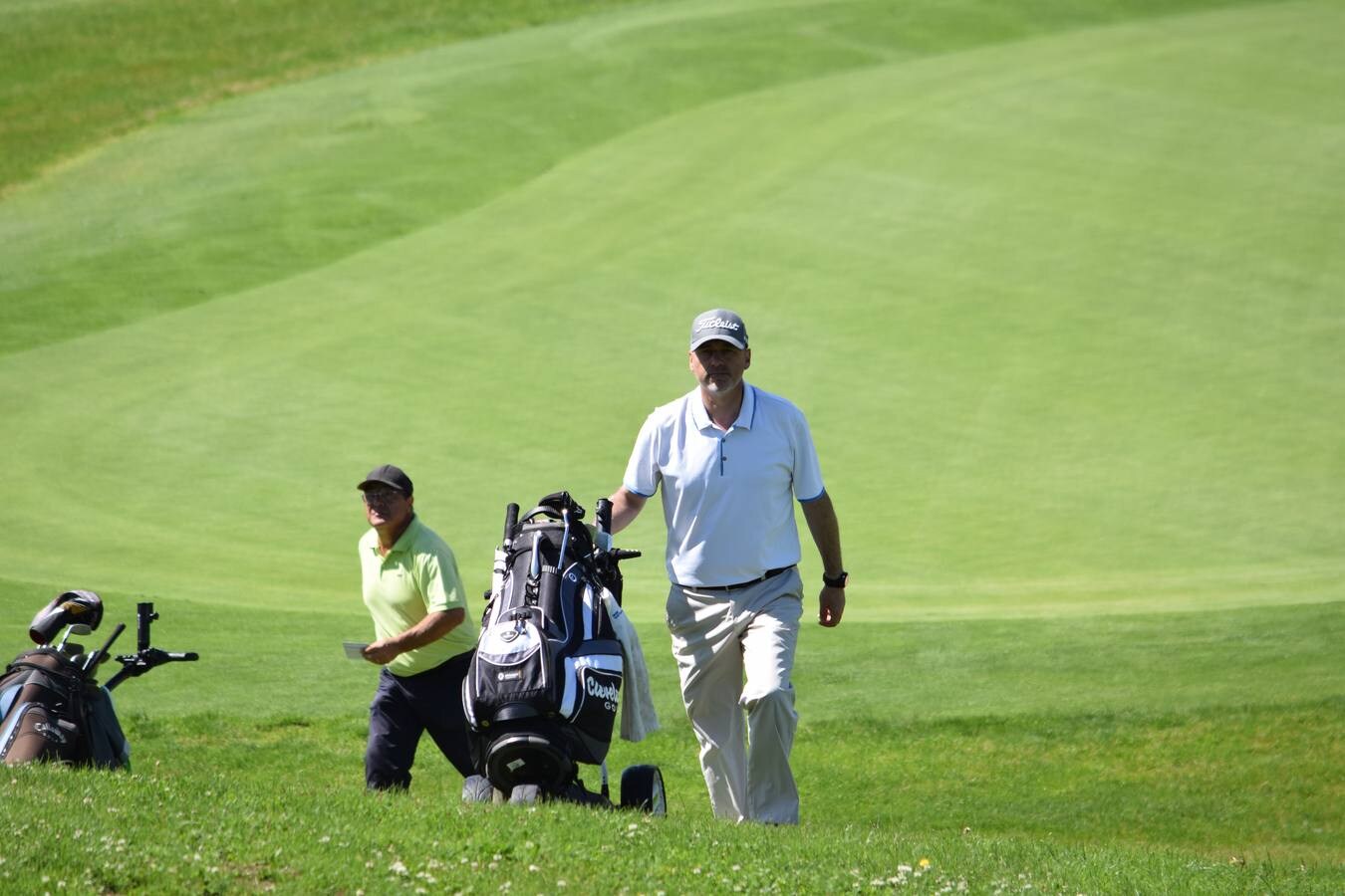 Los participantes disfrutaron de un gran torneo de golf en El Campo de Logroño.