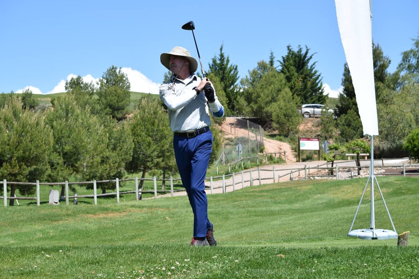 Los participantes disfrutaron de un gran torneo de golf en El Campo de Logroño.