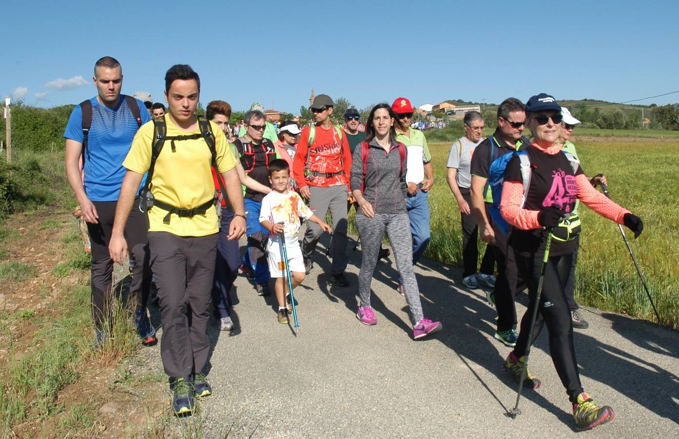 Fotos: 17ª marcha por los pueblos de Ocon