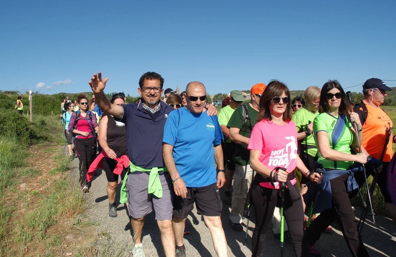 Fotos: 17ª marcha por los pueblos de Ocon