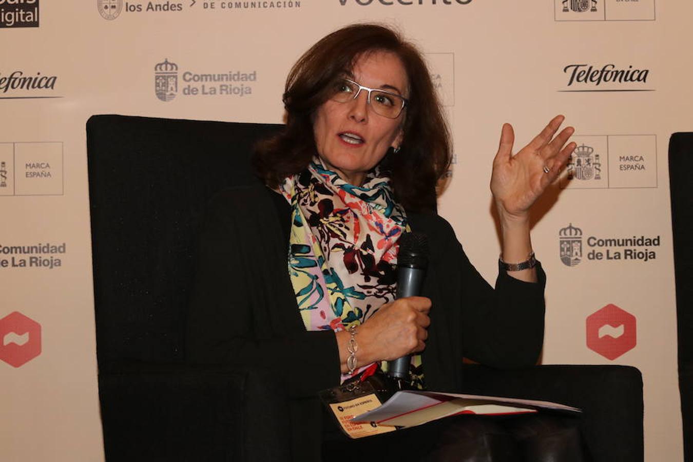 Intensa jornada de reflexión y debate en Chile en torno a las III Jornadas sobre Futuro en Español que se desarrollan en el Auditorio de la Biblioteca de la Universidad de los Andes.
