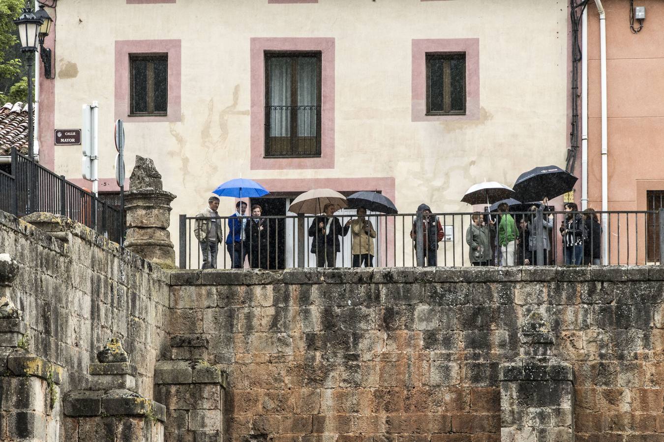 La Reina Letizia inauguró ayer en San Millán el seminario sobre el lenguaje en la era de la posverdad.