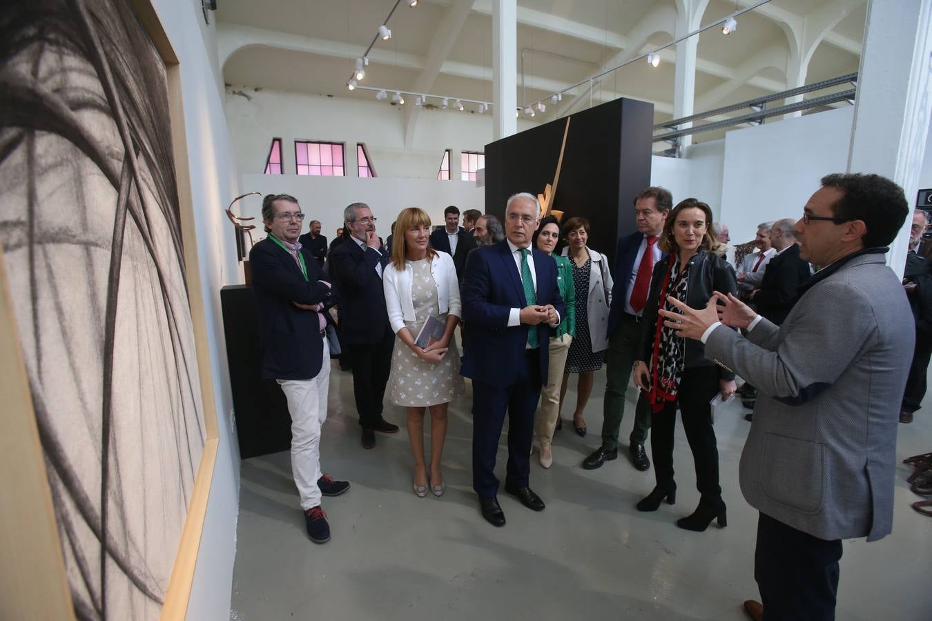 Dos centenares de esculturas de catorce galerías y cuarenta artistas participan en la II Feria Nacional de Escultura Contemporánea Sculto 2018, única de estas características que se celebra en España.