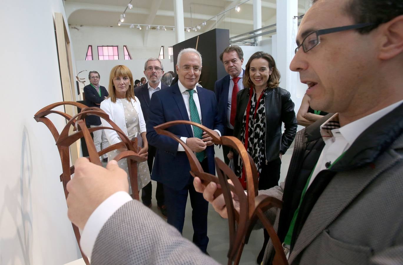 Dos centenares de esculturas de catorce galerías y cuarenta artistas participan en la II Feria Nacional de Escultura Contemporánea Sculto 2018, única de estas características que se celebra en España.