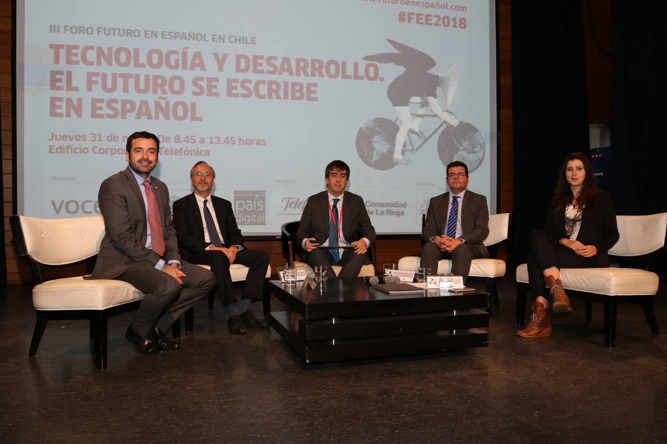 Fotos: Inauguración de la II Jornada del III Foro de Futuro en Español en Chile (II)