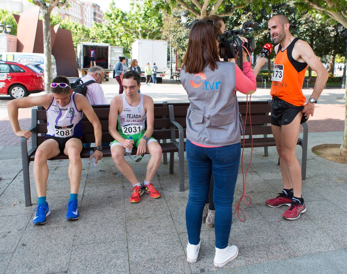 Imágenes de los corredores de la 7Ken el momento de la llegada.