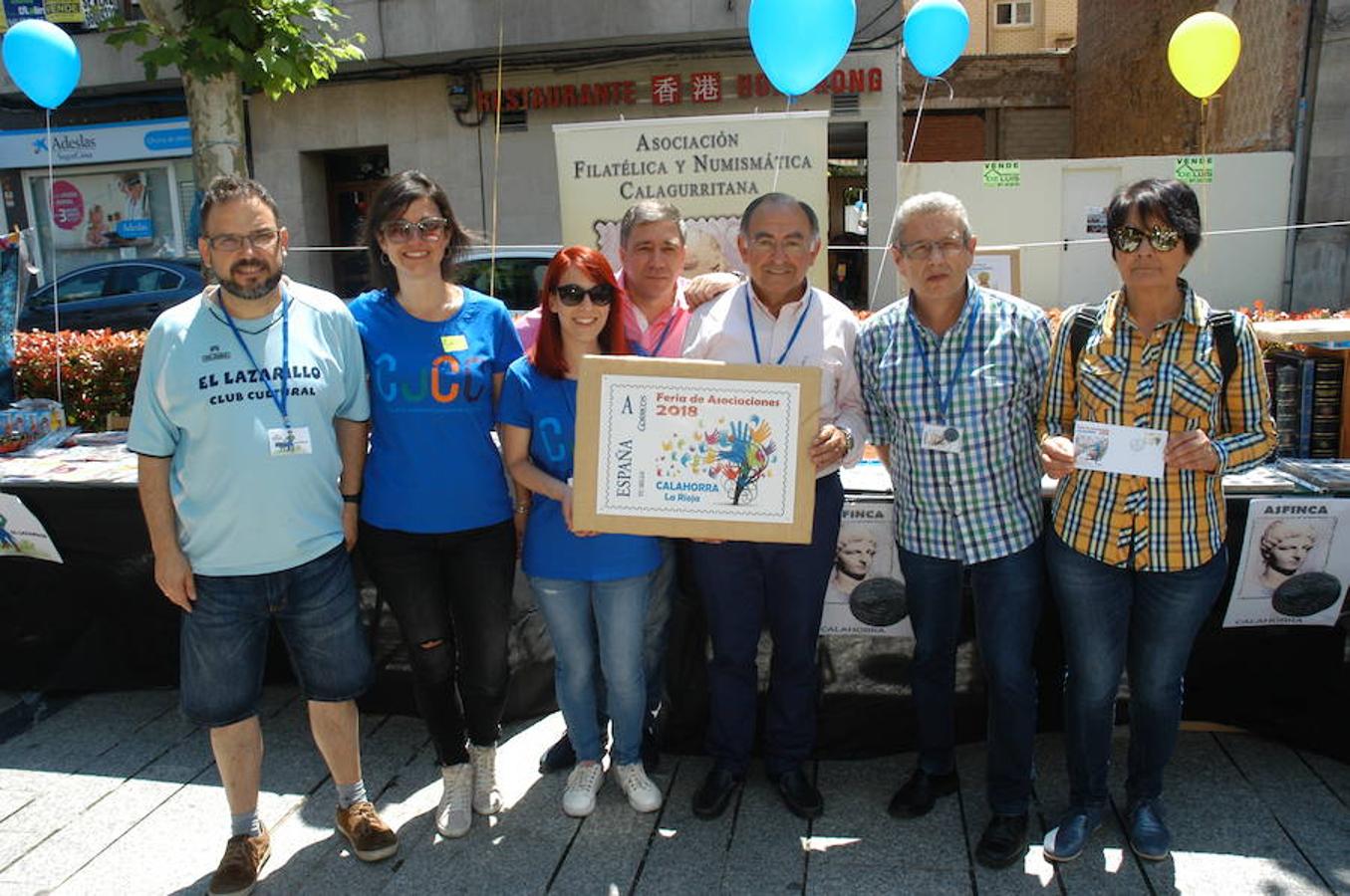 galería de imágenes correspondientes a la Feria de Asociaciones celebrada el sábado en Calahorra