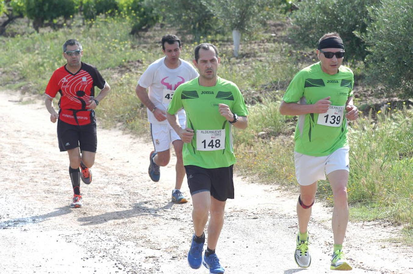 Marcha solidaria y carrera Runners & Wine del sábado por la mañana en Aldeanueva de Ebro.