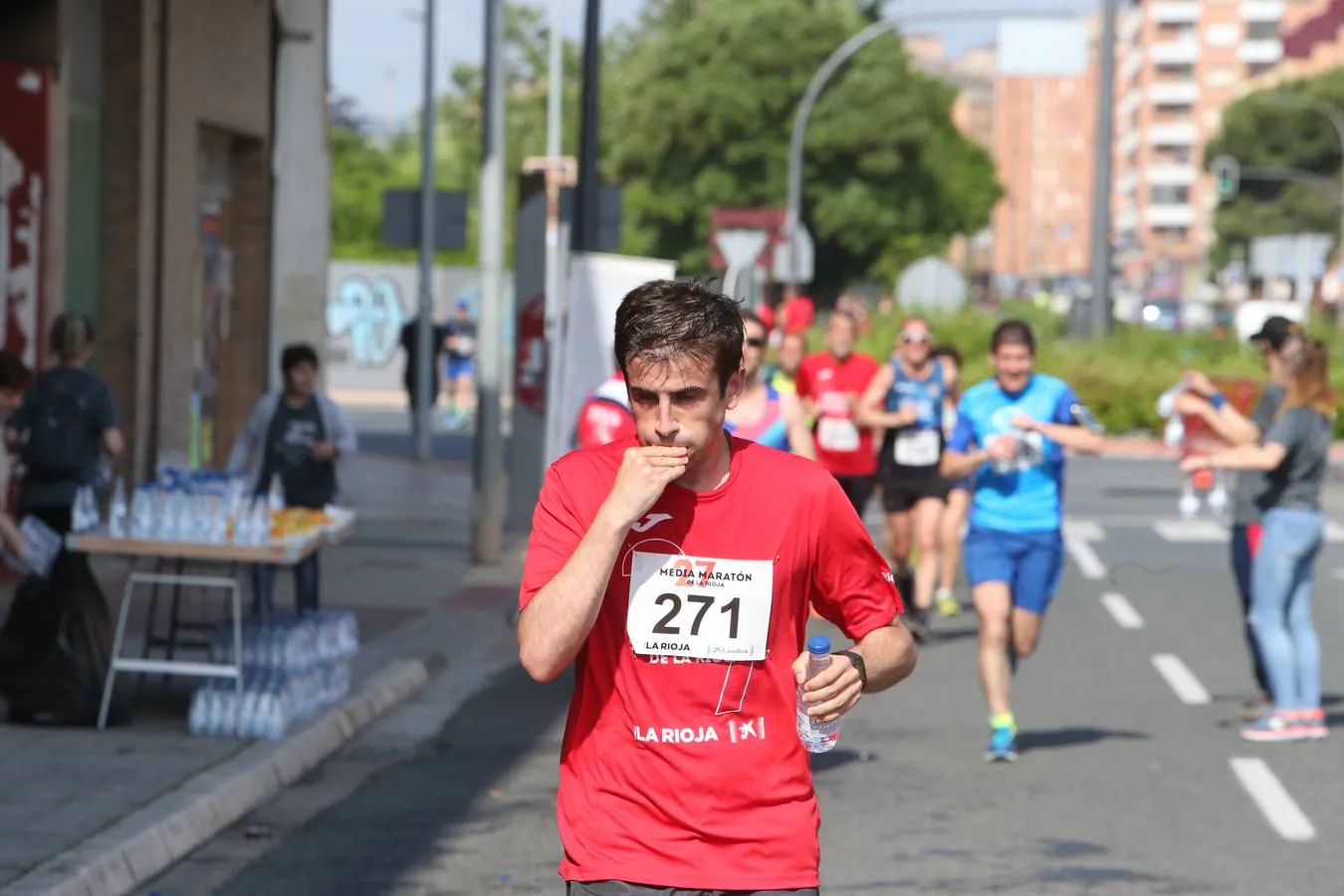 Las imágenes de la carrera.