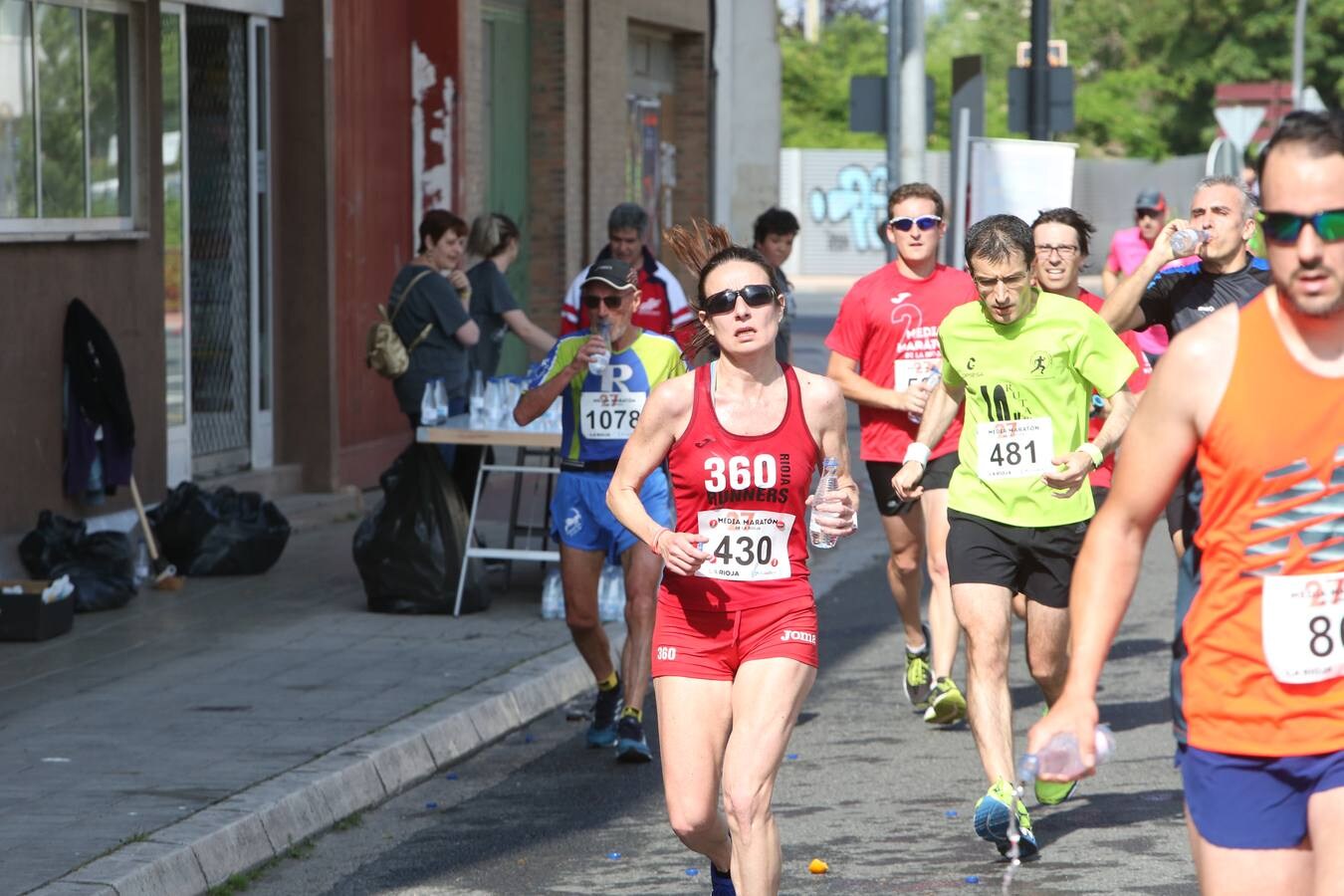 Las imágenes de la carrera.