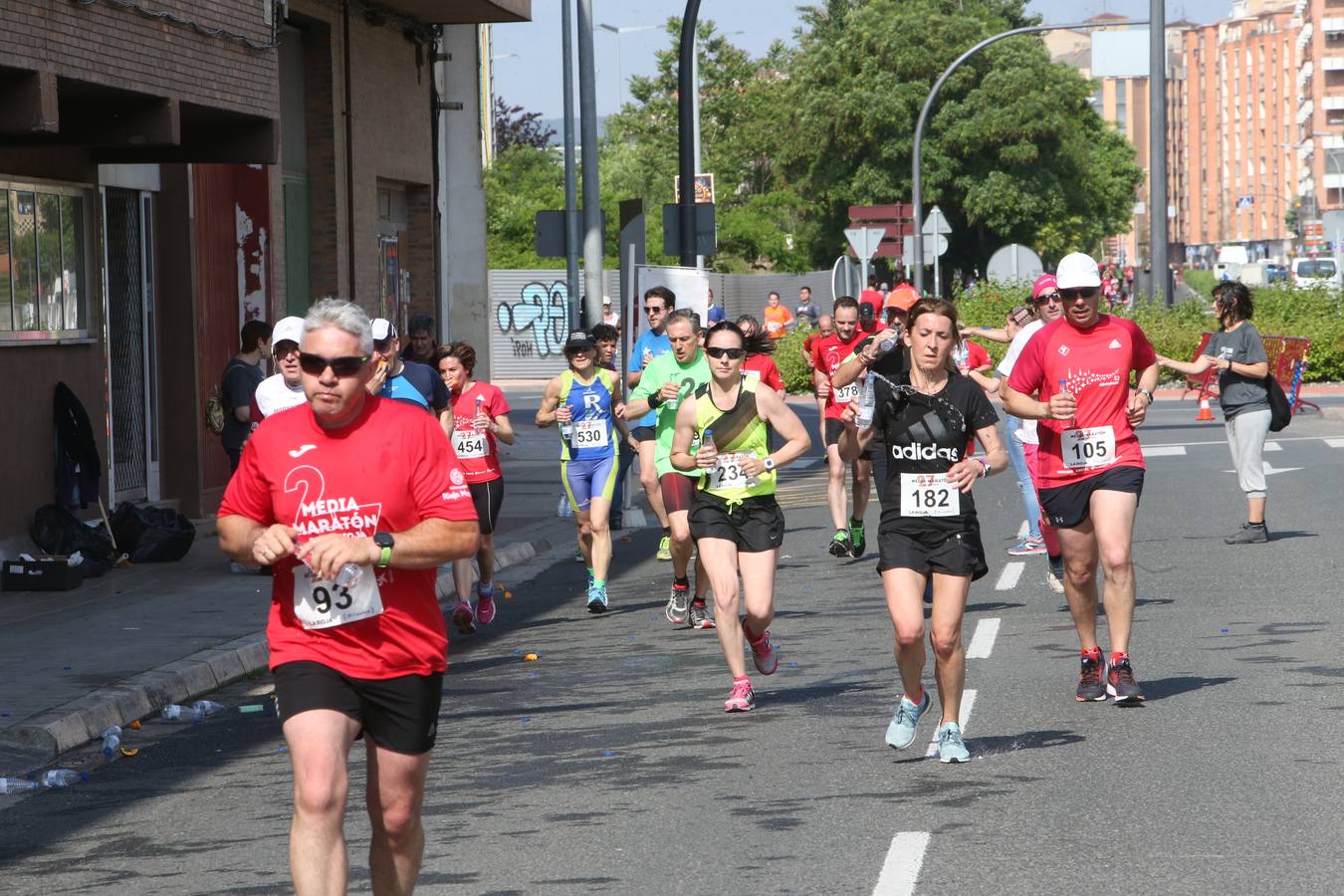 Las imágenes de la carrera.