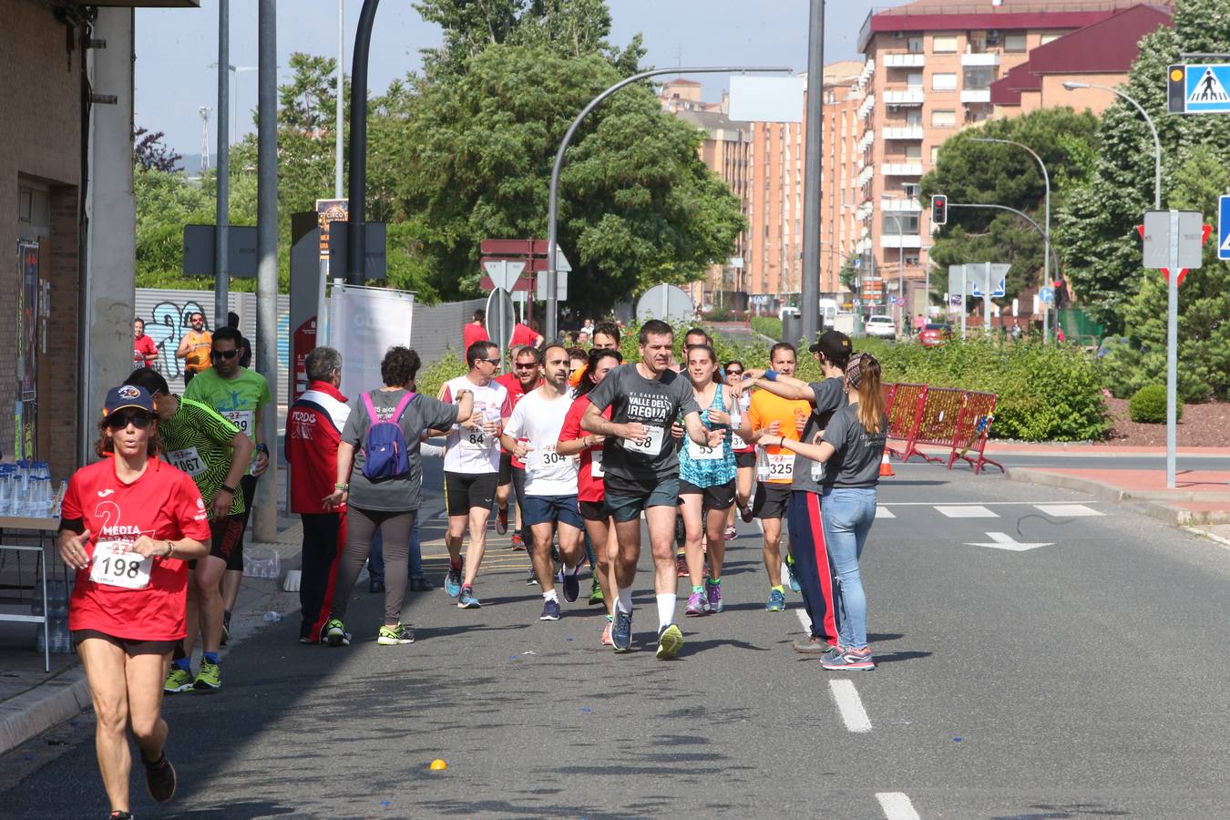 Las imágenes de la carrera.