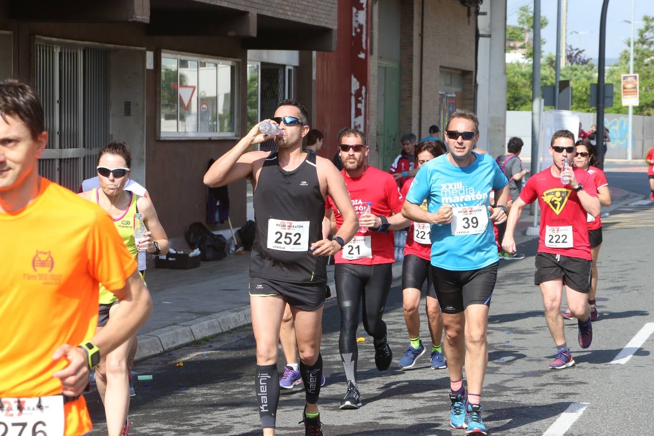 Las imágenes de la carrera.