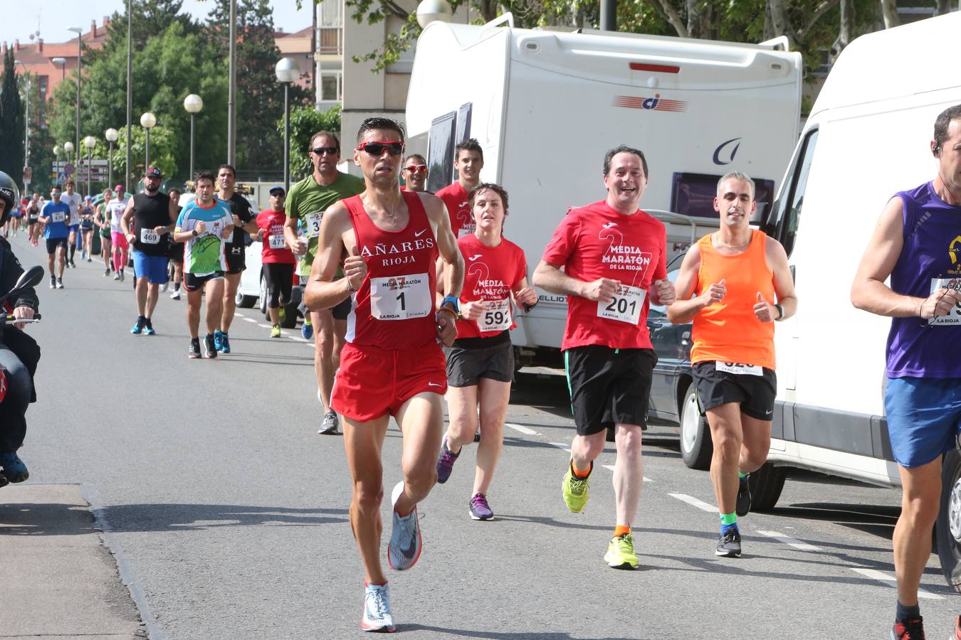 Las imágenes de la carrera.