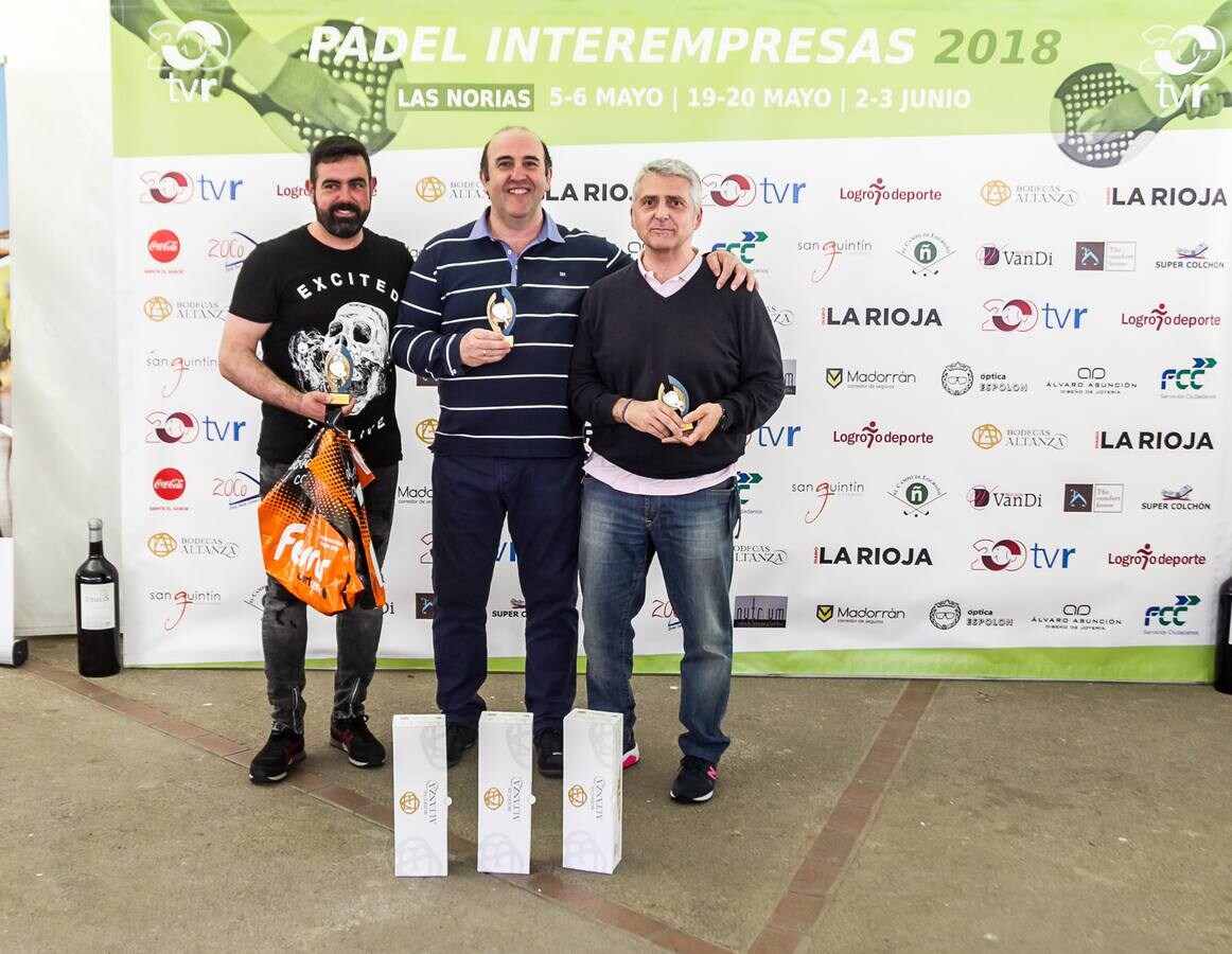 Ismobel Selen Norton y Notton se adjudican los títulos principales del XIV Torneo Interempresas de La Rioja de pádel