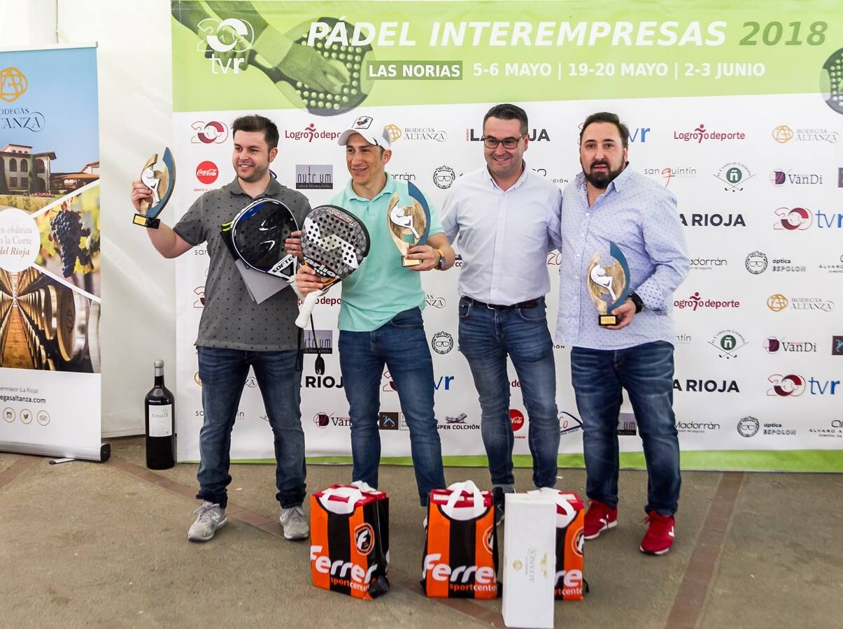 Ismobel Selen Norton y Notton se adjudican los títulos principales del XIV Torneo Interempresas de La Rioja de pádel