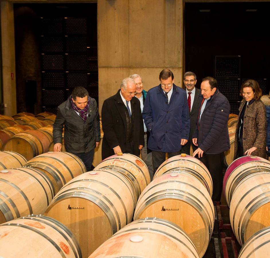 Mariano Rajoy ha visitado La Rioja en numerosas ocasiones y ha dejado muchas imágenes de su presencia en tierras riojanas.