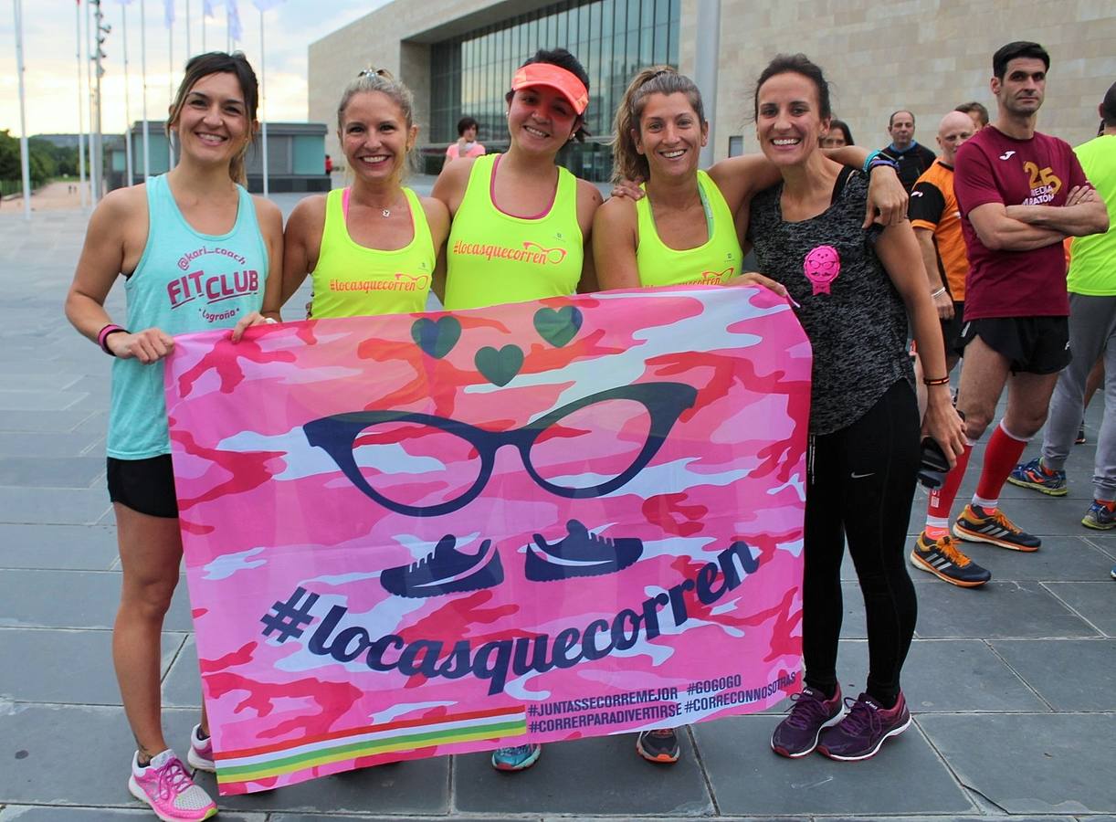 Clubes y colectivos se juntan en Logroño y Calahorra para correr en una convocatoria mundial.