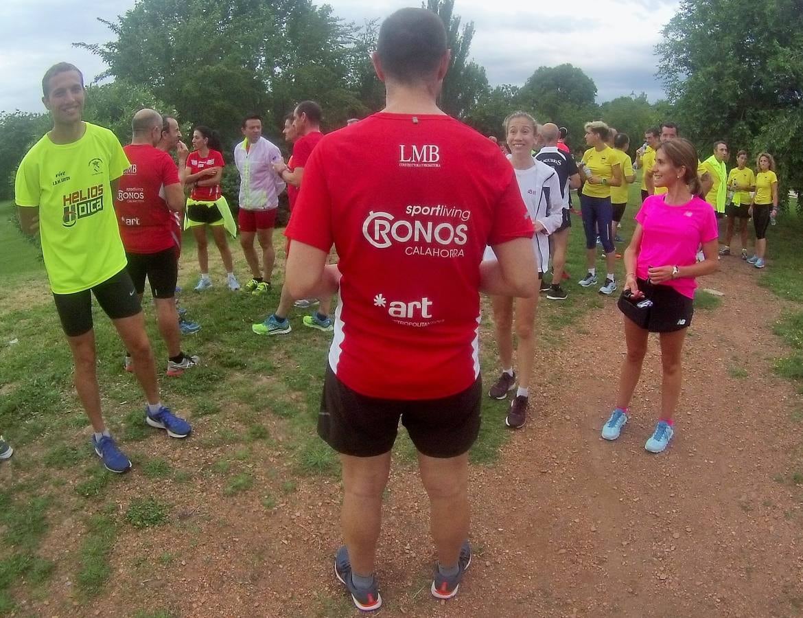 Clubes y colectivos se juntan en Logroño y Calahorra para correr en una convocatoria mundial.