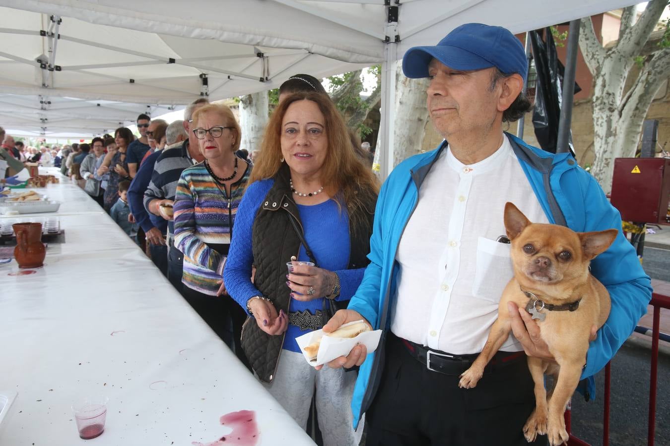 Fotos: Logroño volvió a cumplir con la tradición del pan y el pez por San Bernabé (II)