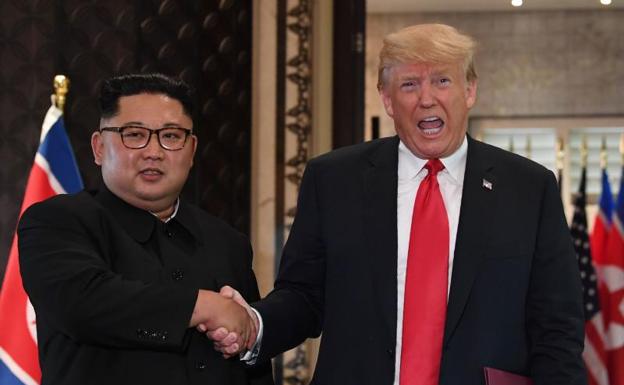 Trump minimiza los abusos cometidos por el régimen de Kim Jong Un