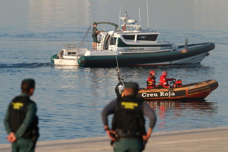 Aplausos y muestras de alegría de los inmigrantes a su llegada a España