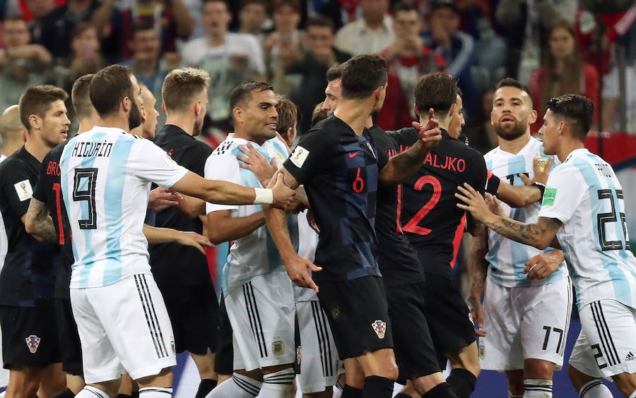 Fotos: Argentina-Croacia, en imágenes