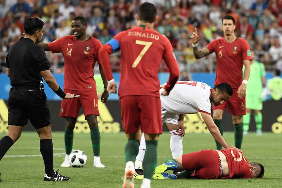 Fotos: Irán-Portugal, en imágenes