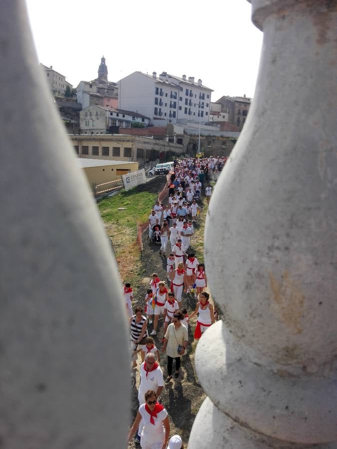 Fotos: La versión infantil de la batalla del vino en Haro