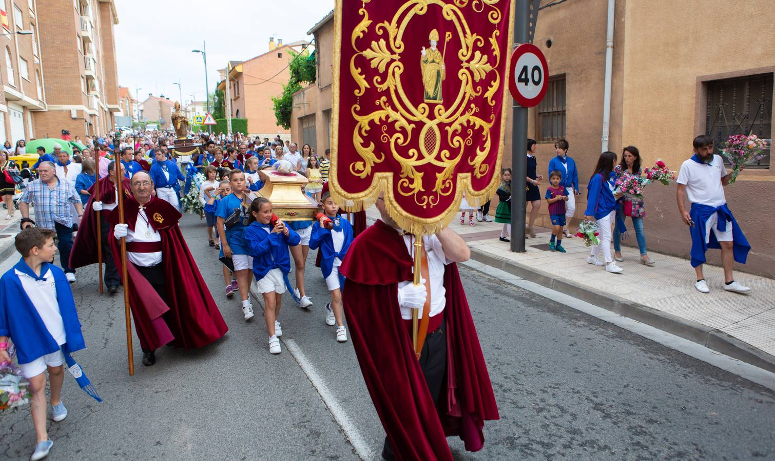 Lardero abrió este jueves ocho días de fiestas en honor a San Pedro y San Marcial