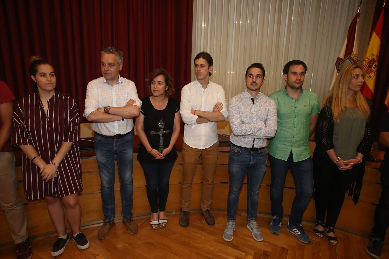 Los jóvenes, de 19 y 29 años, representarán a los logroñeses en las próximas Fiestas de San Mateo