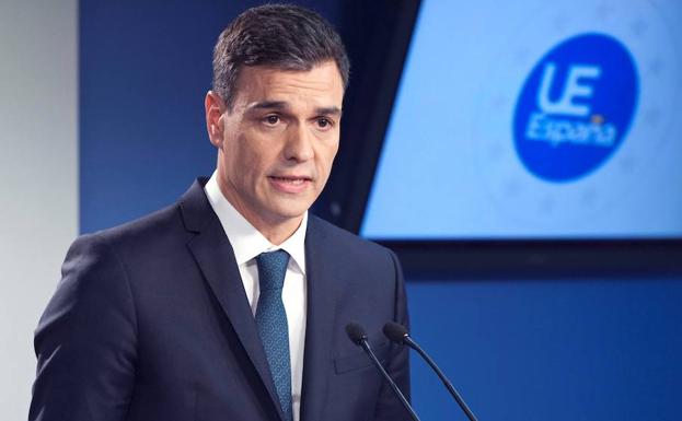 El presidente del Gobierno, Pedro Sánchez. 