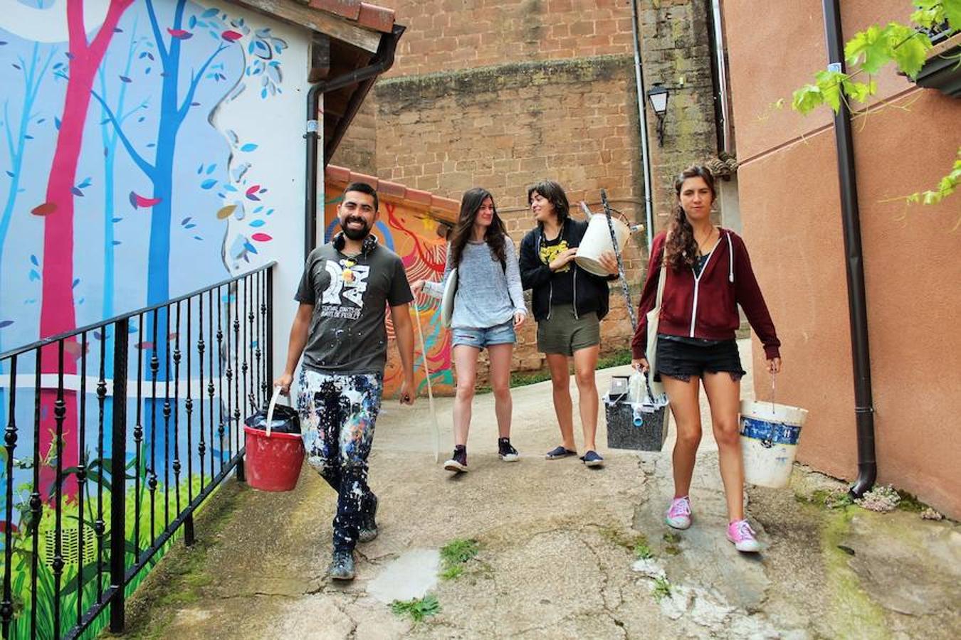 El festival CamprovínArte pretende dinamizar el municipio acercando el arte urbano al entorno rural