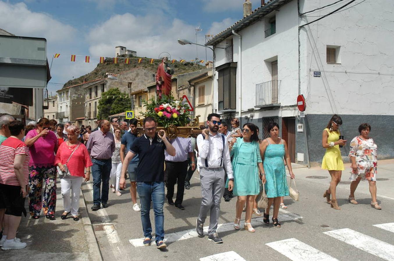 La procesión de San Pedro en Ventas del Baño.