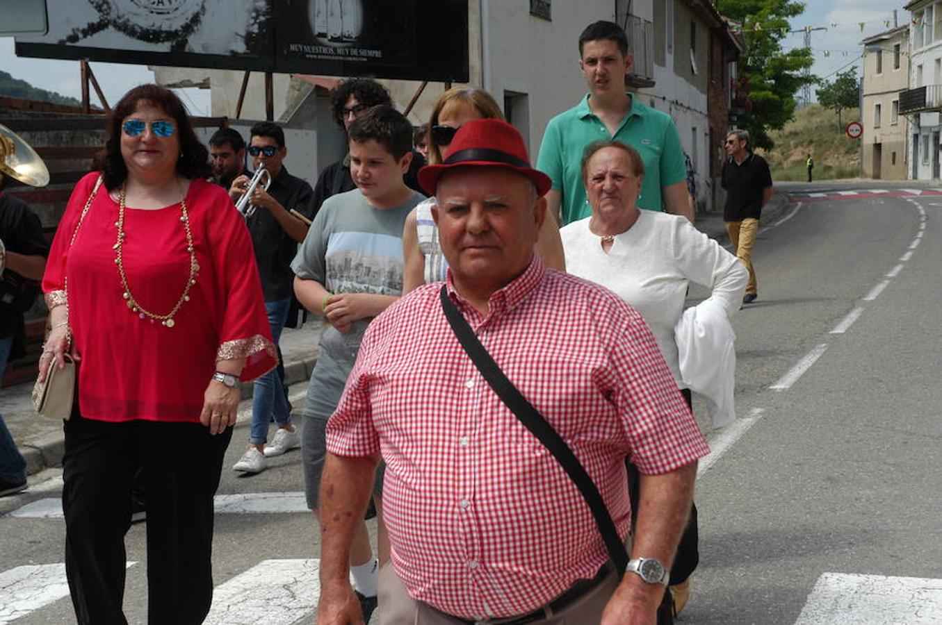 La procesión de San Pedro en Ventas del Baño.