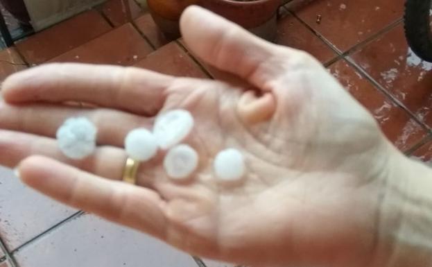 Granizada en La Rioja