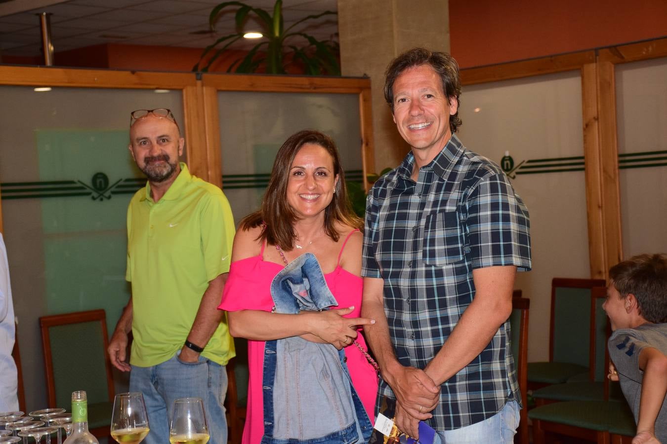 Tras la jornada de juego, se pudo disfrutar de la cata de dos vinos de Bodegas Marqués de Riscal.