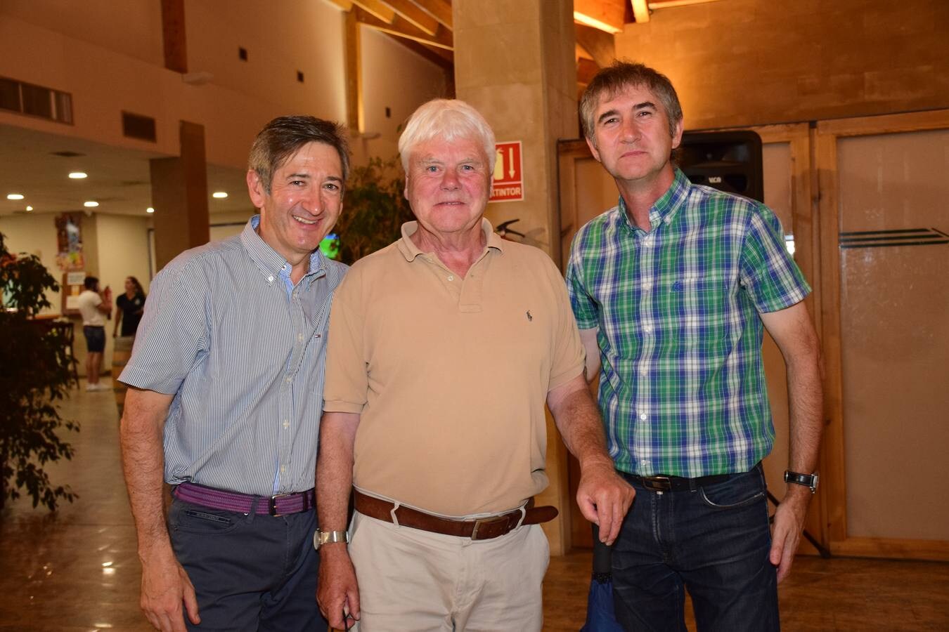 Tras la jornada de juego, se pudo disfrutar de la cata de dos vinos de Bodegas Marqués de Riscal.