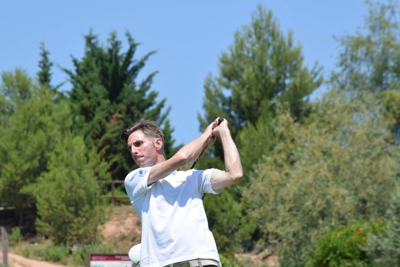 Los jutadores disfrutaron de una gran jornada de golf.