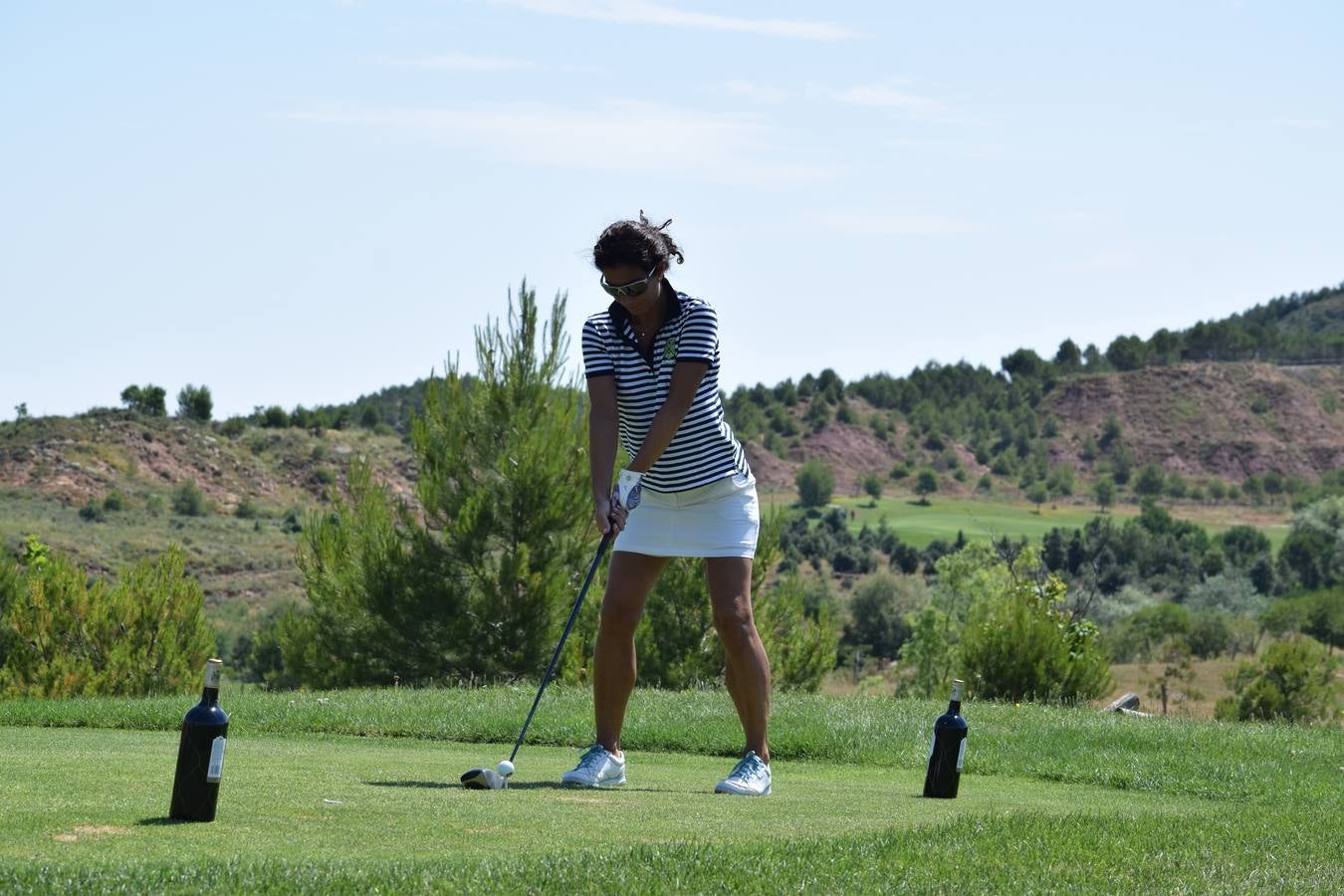 Los jutadores disfrutaron de una gran jornada de golf.