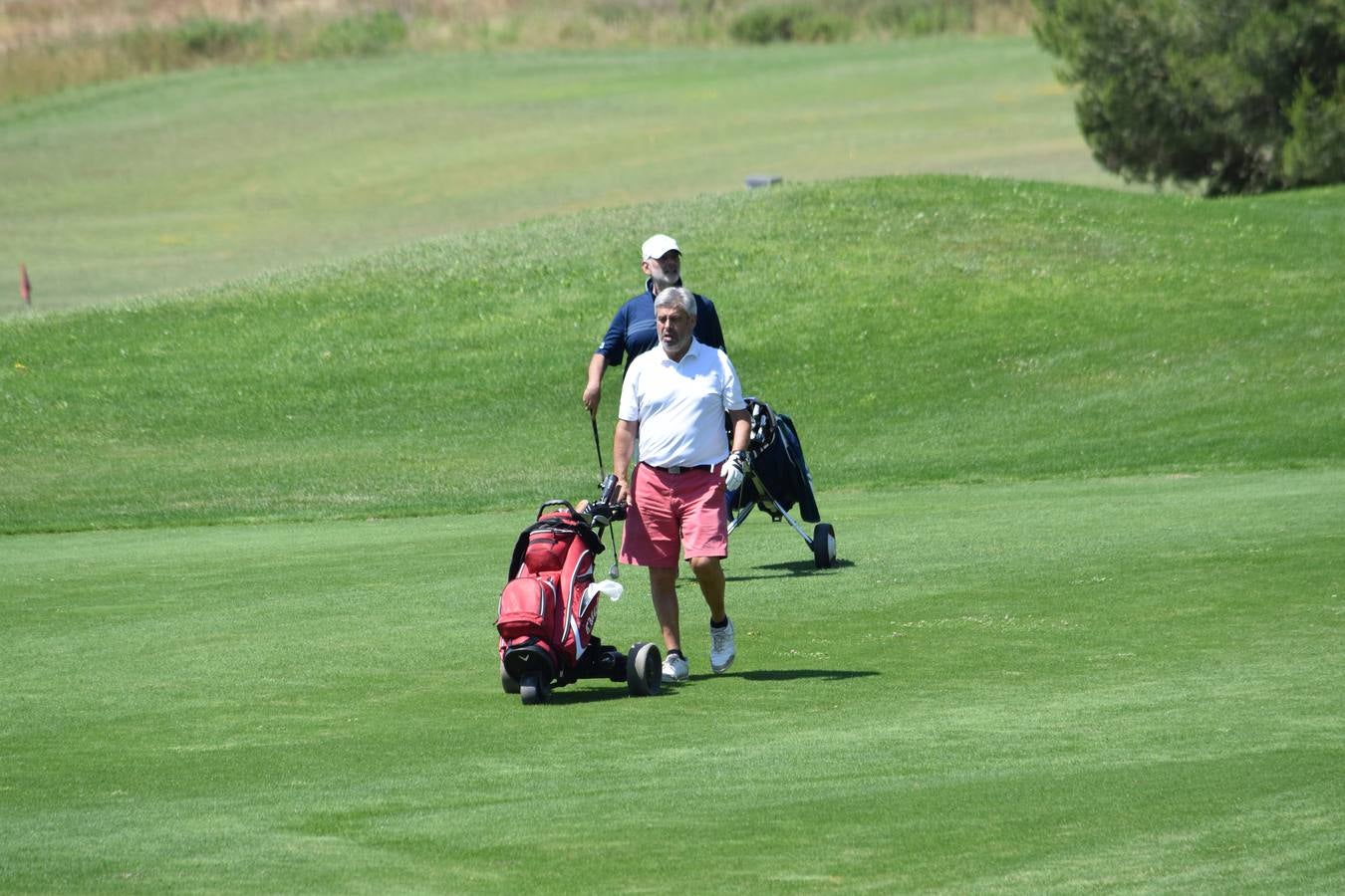 Los jutadores disfrutaron de una gran jornada de golf.