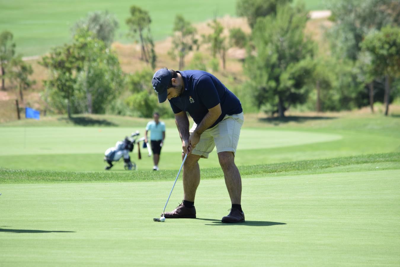 Los jutadores disfrutaron de una gran jornada de golf.