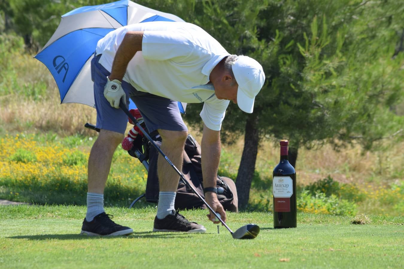 Los jutadores disfrutaron de una gran jornada de golf.