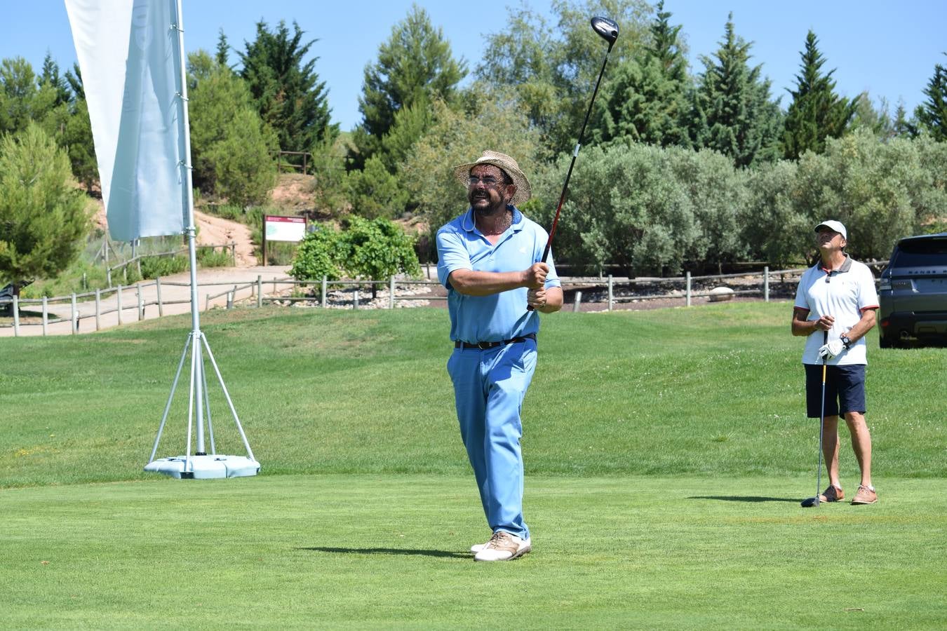 Los jutadores disfrutaron de una gran jornada de golf.