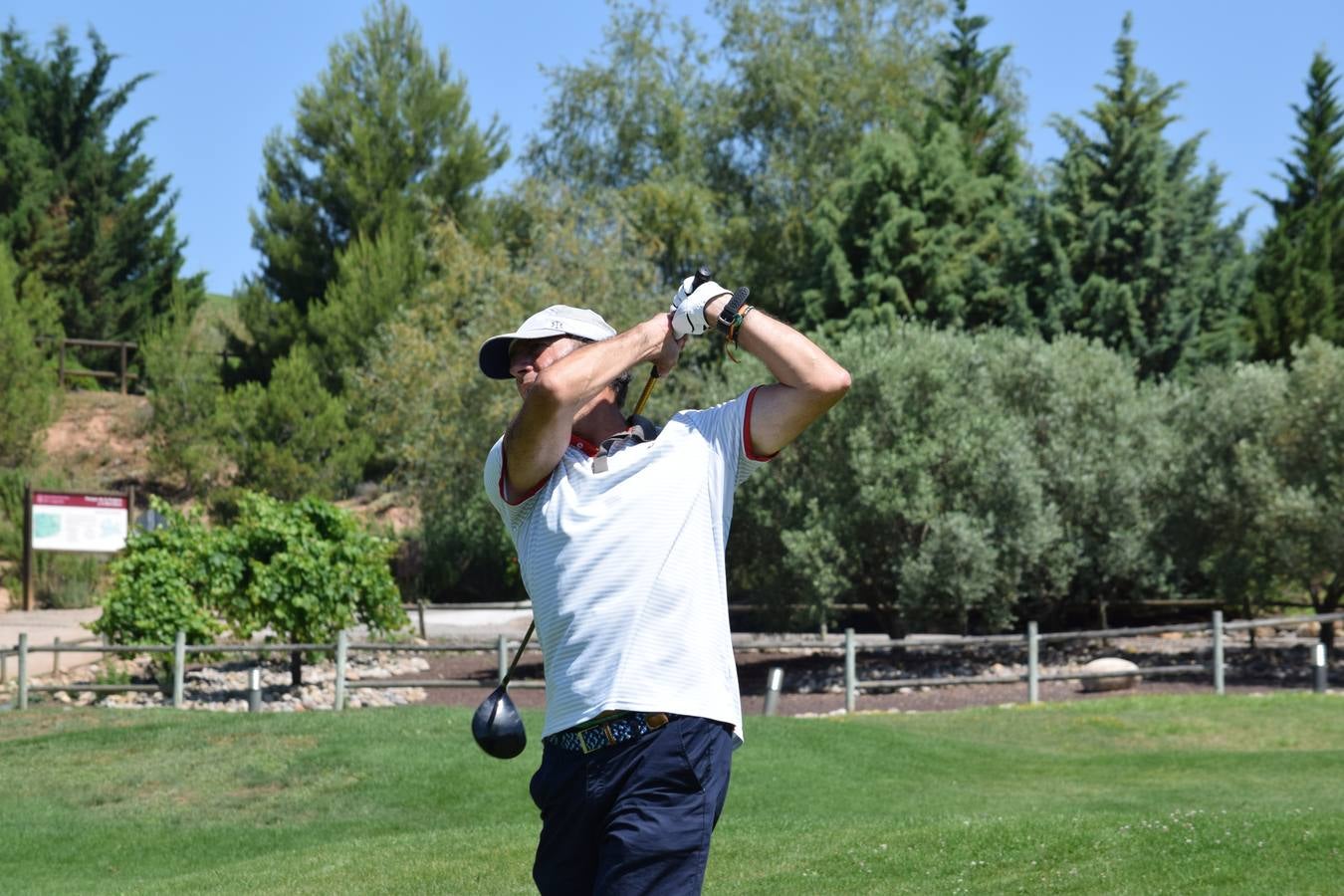 Los jutadores disfrutaron de una gran jornada de golf.